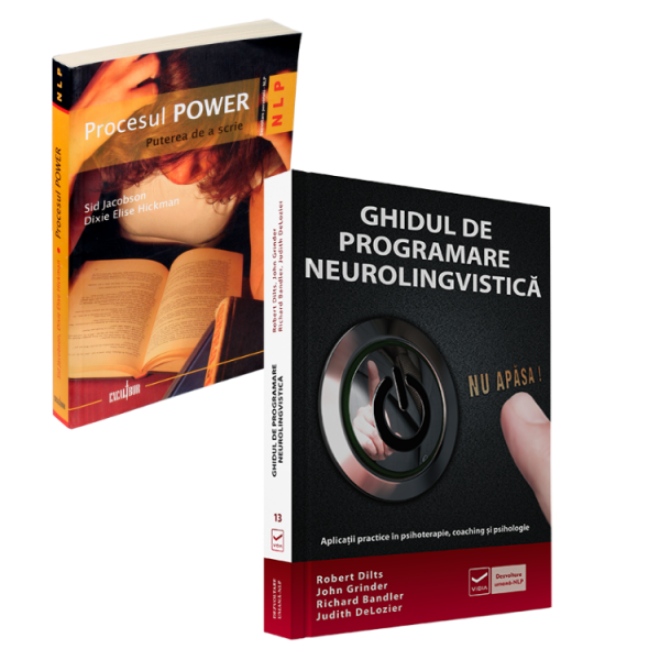 Pachet "PROCESUL POWER si GHID DE PROGRAMARE NEUROLINGVISTICA"