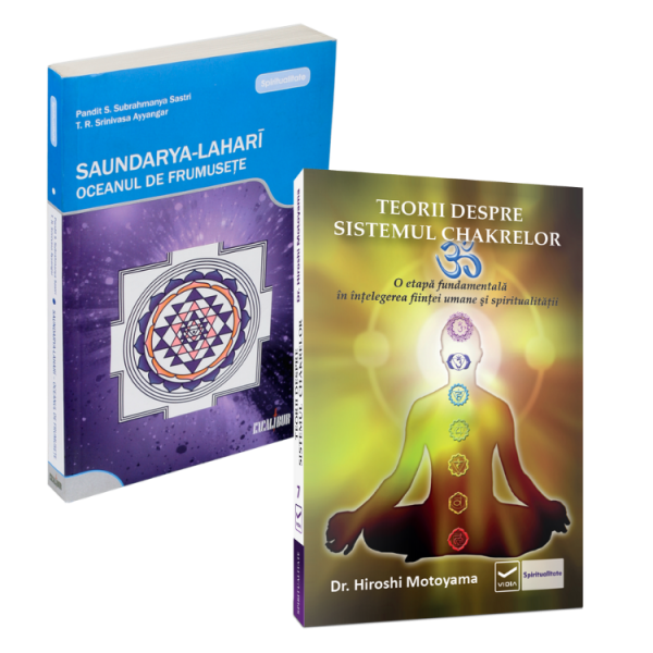 Pachet "Saundarya-Lahari si TEORII DESPRE SISTEMUL CHAKRELOR"